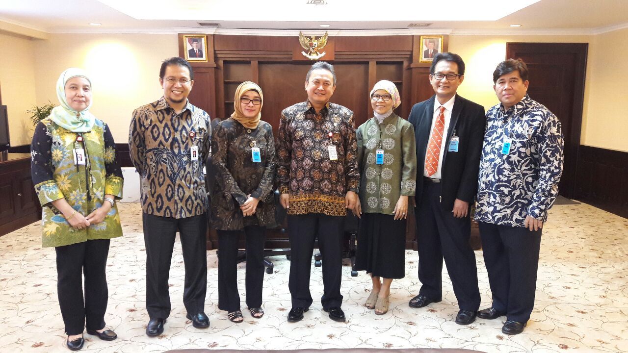 Audiency meeting dengan OJK