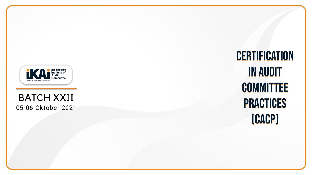 CACP Review Course Batch XXII – 5 dan 6 Oktober 2021